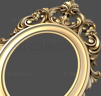 3D model Round mirror (STL)